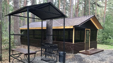 Беседки с мангальной зоной в аренду