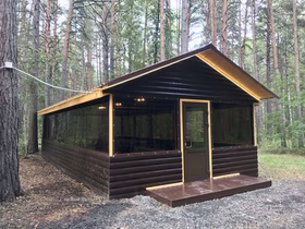 Беседка у озера — отдых с барбекю, база Усадьба